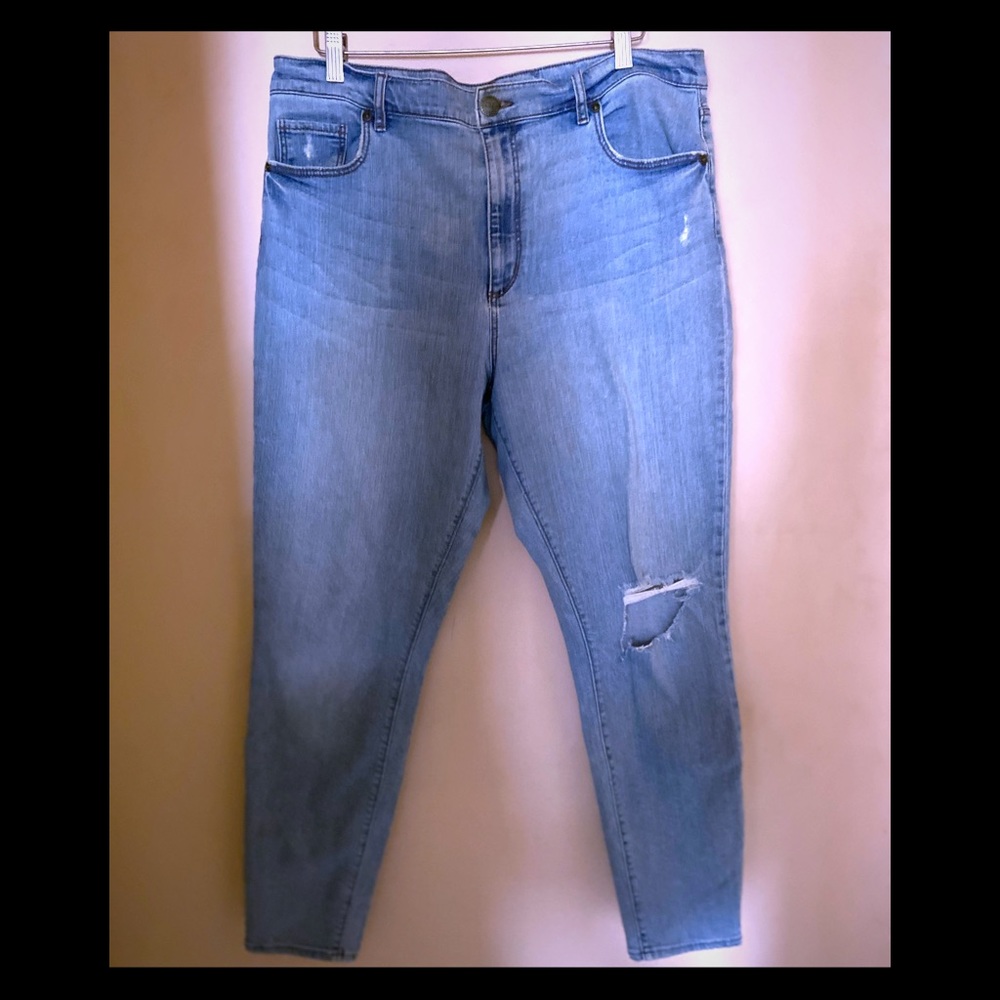 Loft high rise skinny jeans
